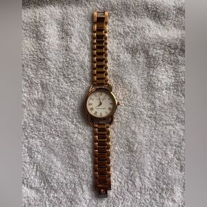Anne Klein gold color watch